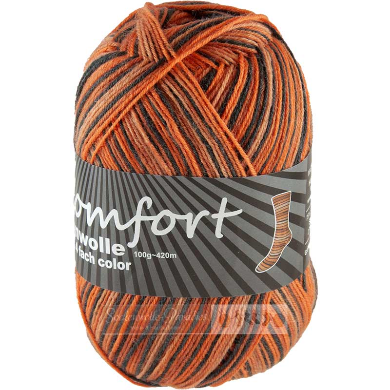 Comfort Sockenwolle Color Melody Farbe 08-323