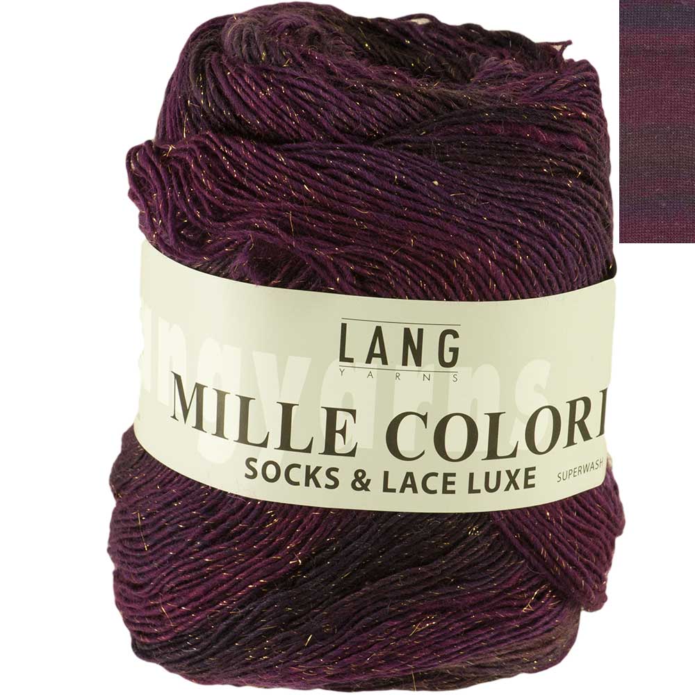 Lang Yarns Mille Colori Socks & Lace Luxe Farbe 80