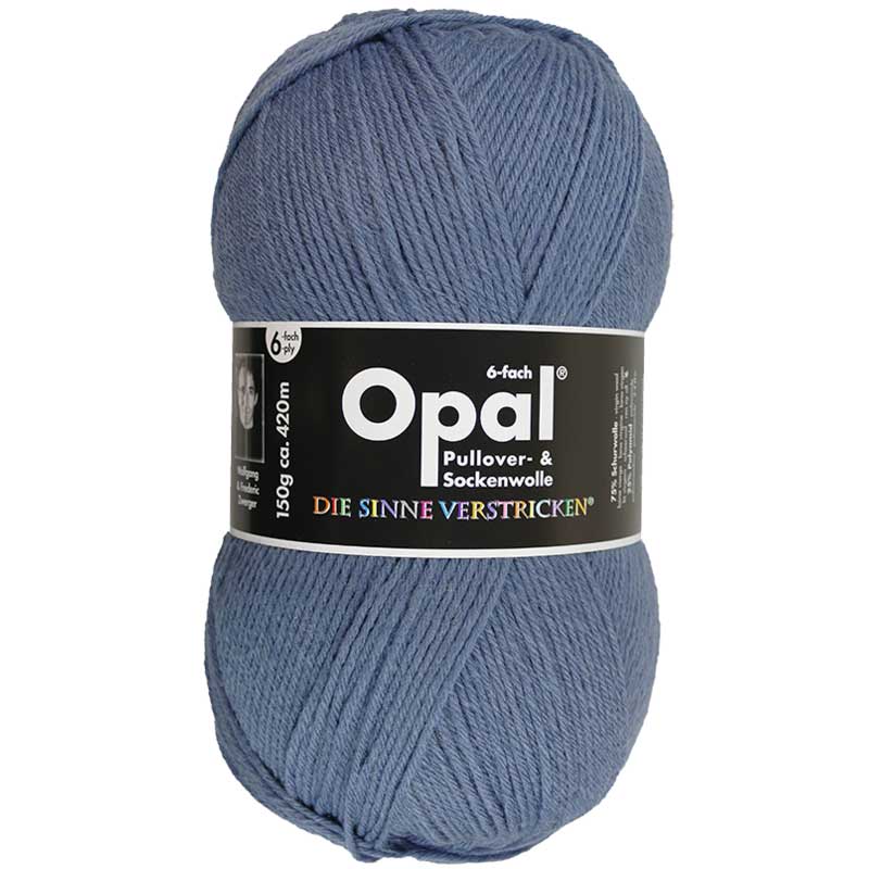 Opal Uni 6-fach 5307 jeansblau